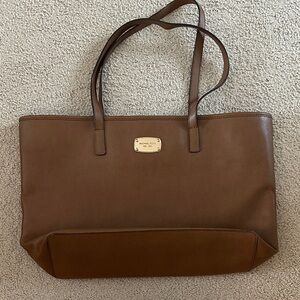 Michael Kors Tan Leather Tote